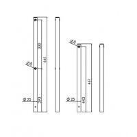 Goiot Sport'Al 25 Stanchion Carbon